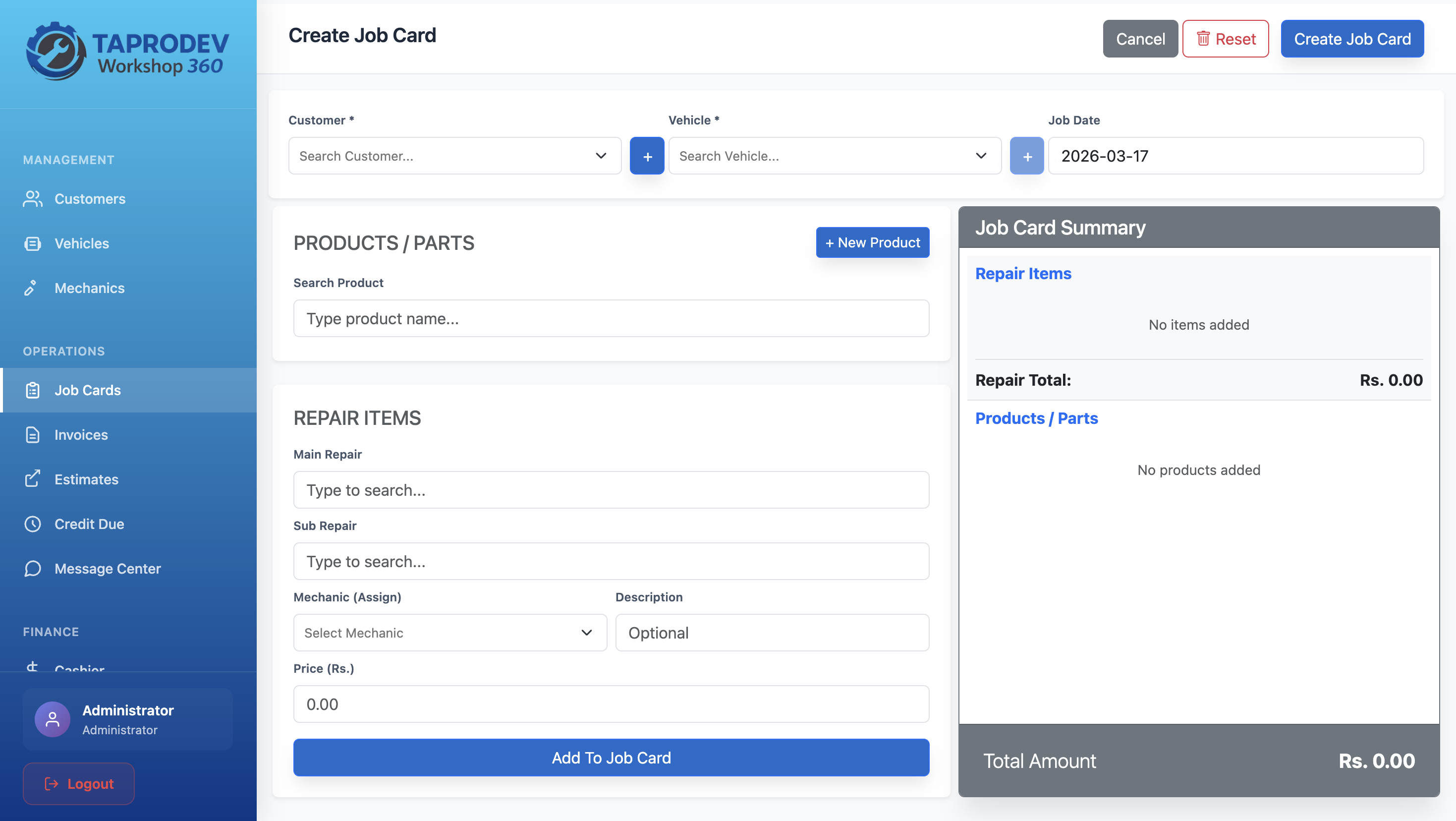Workshop 360 - Reports